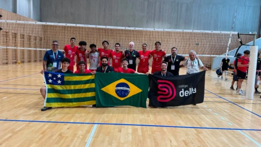 colégio delta anápolis campeão mundial voleibol