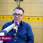 Pré-candidato ao governo, Luiz César Bueno em entrevista à Difusora nesta segunda - Foto reprodução YouTube