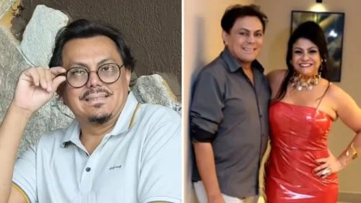 Delson Carlos e e Renata Oliveira eram amigos há muitos anos - Fotomontagem reprodução redes sociais - portal g1