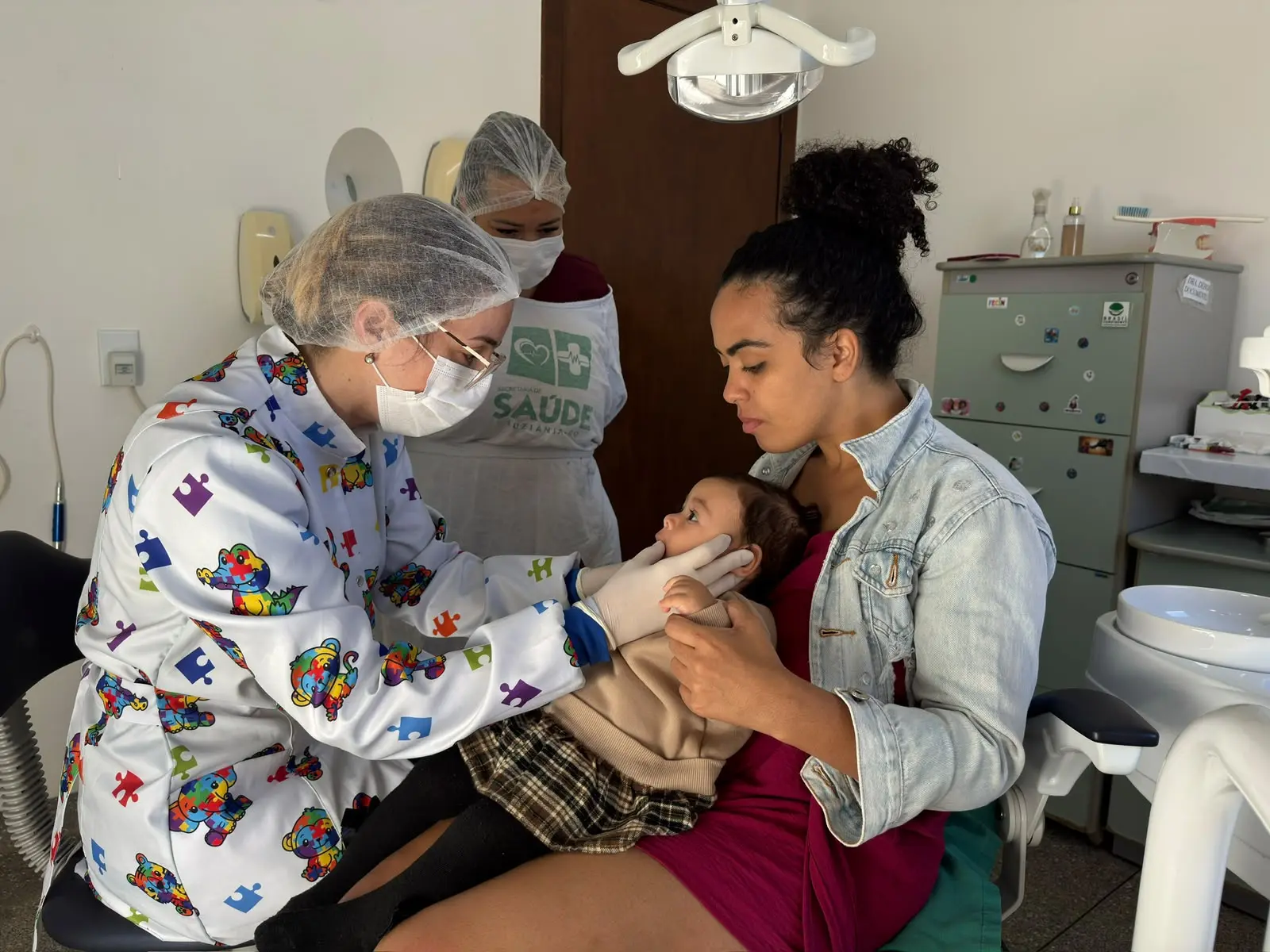 Luziânia amplia atendimento odontológico para bebês e fortalece cuidado com a primeira infância