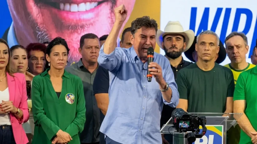 Wilder Morais foi oficializado em convenção do PL - Foto reprodução redes sociais