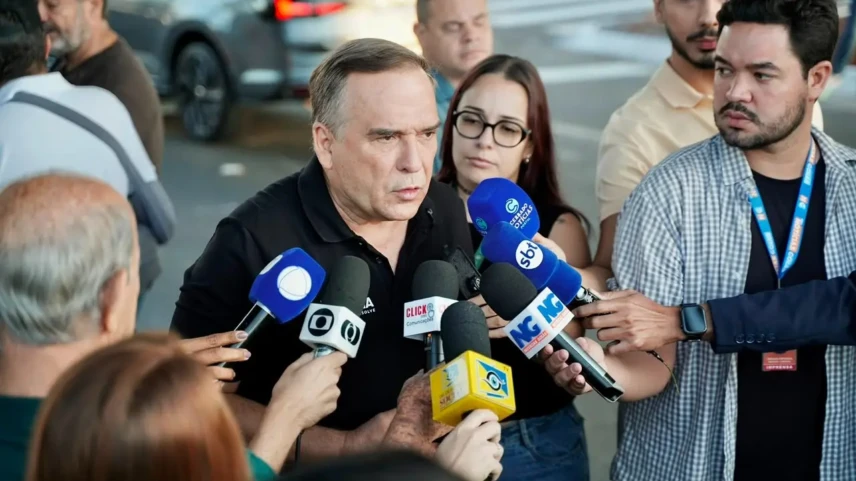 Sandro Mabel fará parte da mesa técnica anunciada para decidir obra do viaduto da Avenida Leste-Oeste - Foto Joabe Mendonça Secom Goiânia