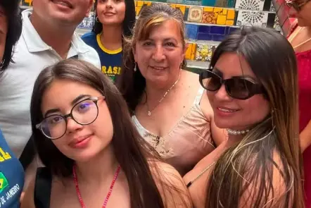colombianas mortas em acidente com helicóptero no RJ - Reprodução-Redes sociais