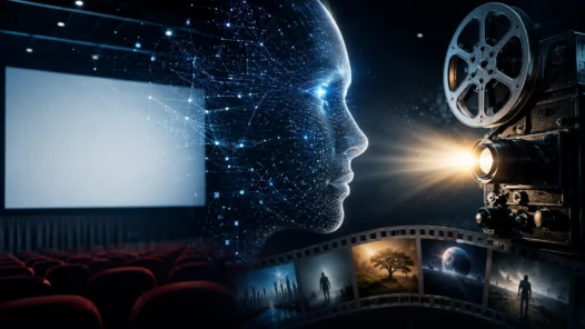 Mostra de filmes produzidos por inteligência artificial será na quinta-feira, com entrada gratuita, no Cine Cultura - Imagem gerada por IA