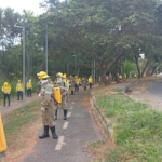 Agência conclui formação da primeira brigada de incêndio da Prefeitura - Foto divulgação Amma