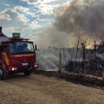 incêndio na serra geral de goiás