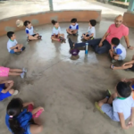 Escolas de Goiânia foram orientadas a adaptarem atividades ao tempo seco - Foto SME