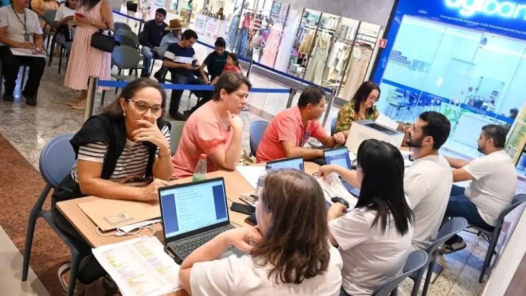 Oportunidades no feirão de empregos vão até quarta-feira em Goiânia - Foto Secretaria da Retomada