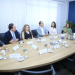 Assinatura do novo acordo para vagas em escolas foi assinado no MPGO - Foto João Vitor Simões - MPGO