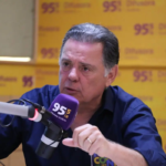 Ex-governador Marconi Perillo em entrevista na Difusora - Foto Divulgação