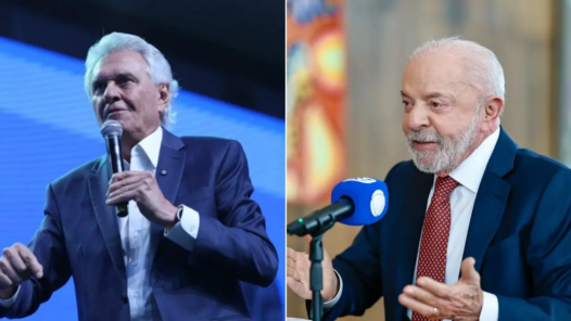 PoderDataAYA Caiado aparece numericamente à frente de Lula no 2º turno
