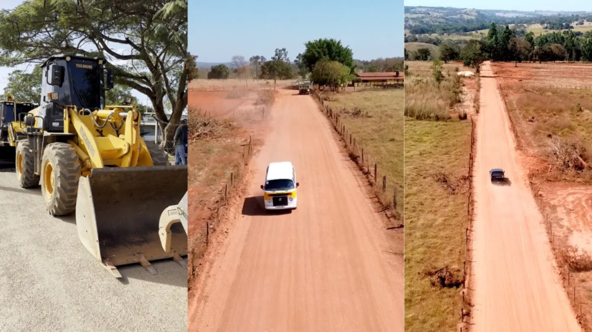 Bela Vista de Goiás amplia infraestrutura rural com manutenção de 1,5 mil km de estradas