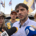 Renan Santos é candidato a presidente pelo Missão - Foto reprodução Tv Globo