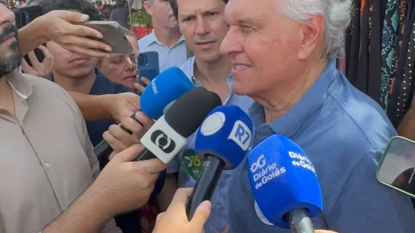 Caiado critica governo federal e promete reduzir juros pela metade