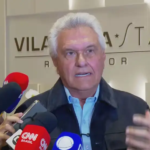 Caiado - alta hospitalar - Reprodução TV Globo