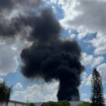 Incêndio atinge empresa de reciclagem no Daia, em Anápolis