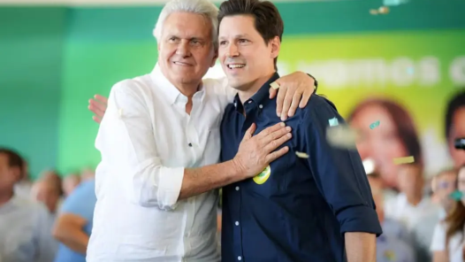 Caiado reforça apoio a Daniel Vilela e defende continuidade do governo em Goiás
