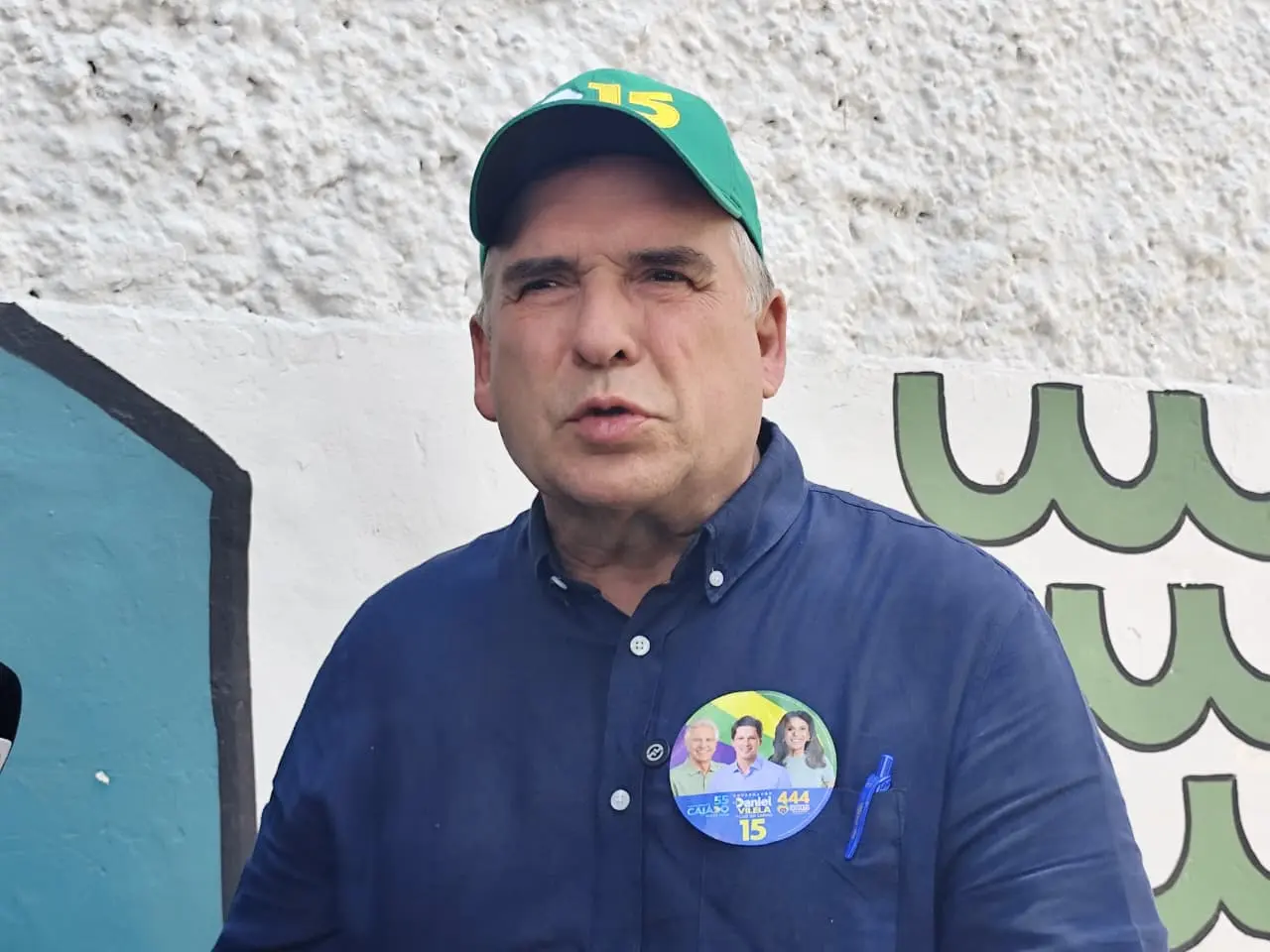 Sandro Mabel na votação. Foto: Charlie Pereira/DG