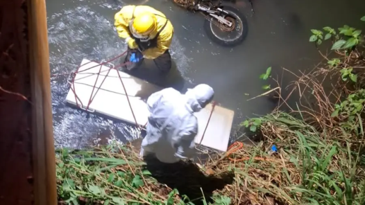 corpo encontrado em corrego_cbmgo