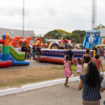 Aparecida promove festa gratuita para crianças com brinquedos, shows e sorteio de bicicletas