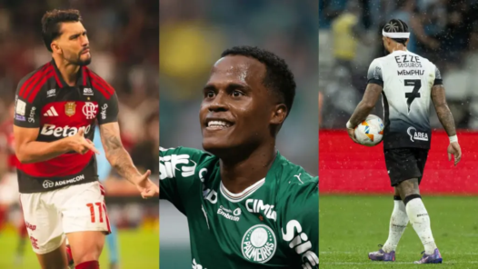 Flamengo, Palmeiras, Corinthians