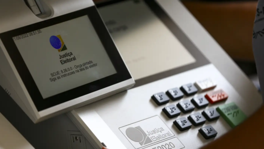 urna eletrônica 50 votos