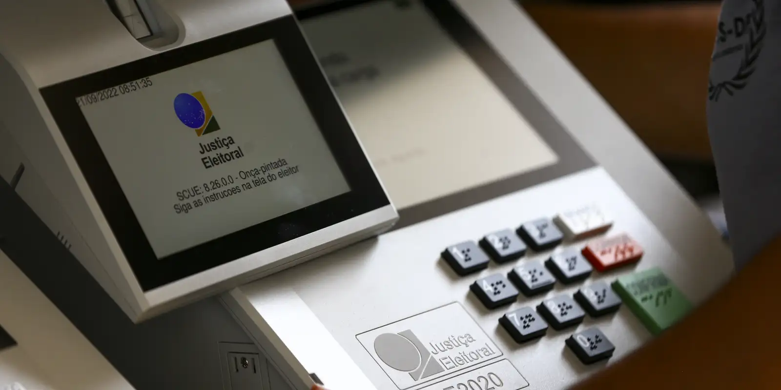 urna eletrônica 50 votos