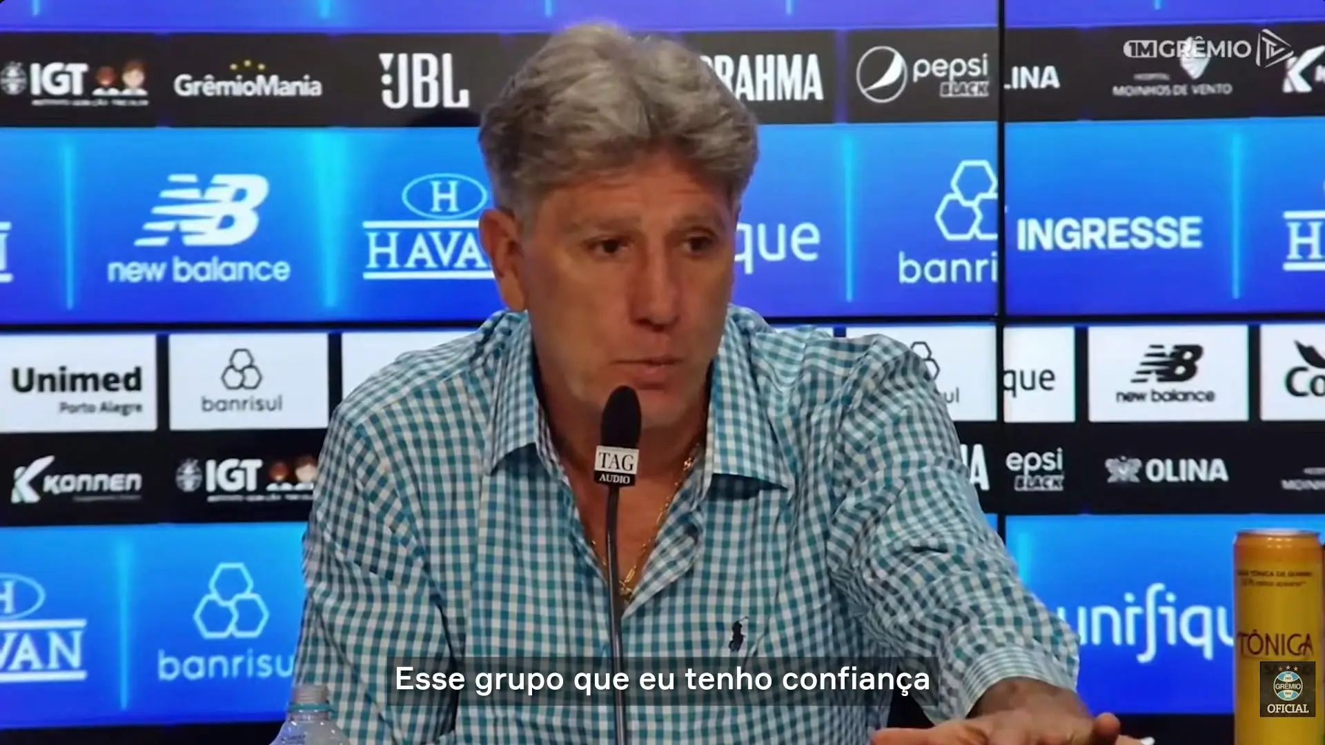 Renato Portaluppi após empate no Gre-Nal